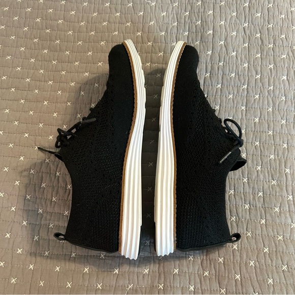 Cole Haan Women’s OriginalGrand Black Sneakers with White Sole Sz 8.5 - Picture 5 of 9